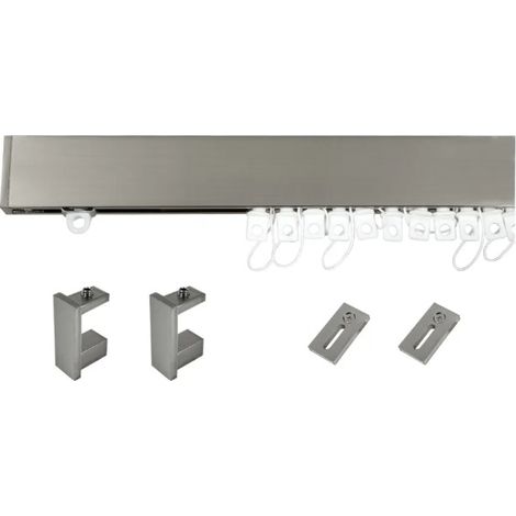 KIT BINARIO PER TENDA EFFETTO ONDA FUTURA MIS.200CM. COLORE BRUSHED COD.29755