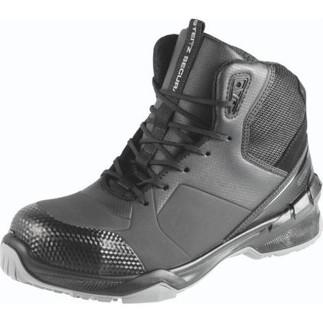 STEITZ SECURA Chaussures hautes noires Xenia SF ESD, S3 NB, Pointure EU : 37