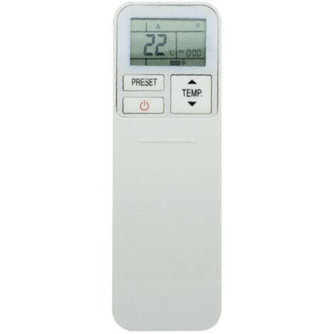 FENOPLASTICATélécommande universelle pour climatiseurs – Compatible avec Toshiba – Programmable, facile à configurer, livrée avec manuel en français (1/4)