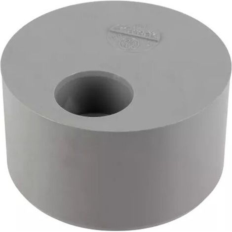 Tampon de réduction PVC gris Mâle Ø103 / Femelle Ø40 -