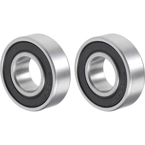6202-16-2RS Deep Groove Ball Bearings 16x35x11mm (IDxODxT) (1/5)
