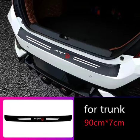 (Pour coffre) 4 autocollants décoratifs de seuil de porte pour Dodge Ram 1500 Dart SRT Journey (SRT 4,6,8,10) (1/3)