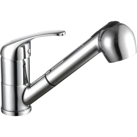 Garis R01-17005CR rubinetto da cucina cromato con doccetta