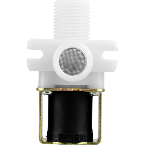 Électrovanne d'arrivée d'eau sous pression 12 V à 4 points normalement fermée, électrovanne en plastique normalement fermée, vanne d'arrivée d'eau (1/5)