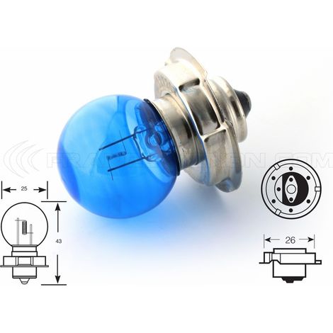 Ampoule S3 P26S 15W 12V SUPER WHITE - FRANCE-XENON - lampe halogène (1/4)