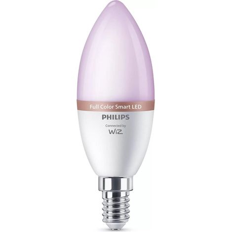 Philips WiZ LED RGB Lampe 4,9 W E14 (1/2)