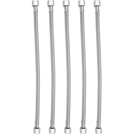 Tuyau métallique sans huile pour compresseur d'air silencieux, filetage 3/4-16 chanfreiné -42 cm (1/5)