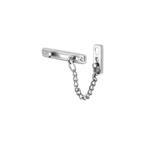 Serratura a molla per porte - Catena di sicurezza antifurto in acciaio inossidabile per porte interne (1/5)