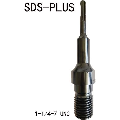 SDS PLUS adapter for 6.35 mm (1/4 inch) diamond drill bits, core drill adapter (1/5)