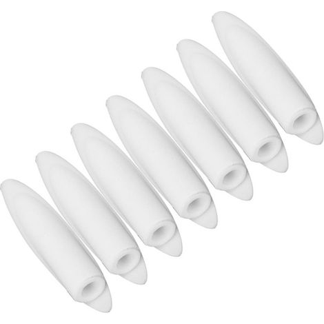 100 chevilles en bois de 9,5 mm pour gabarit de perçage, accessoires pour outils de travail du bois (blanc) (1/5)