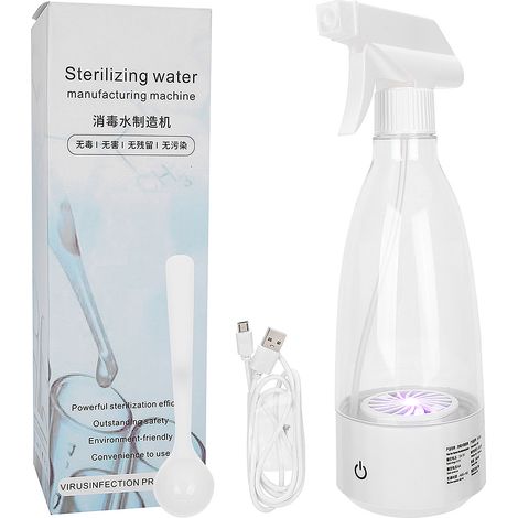 Générateur d'Hypochlorite de Sodium pour Purification d'Eau et Nettoyage Domestique (1/5)