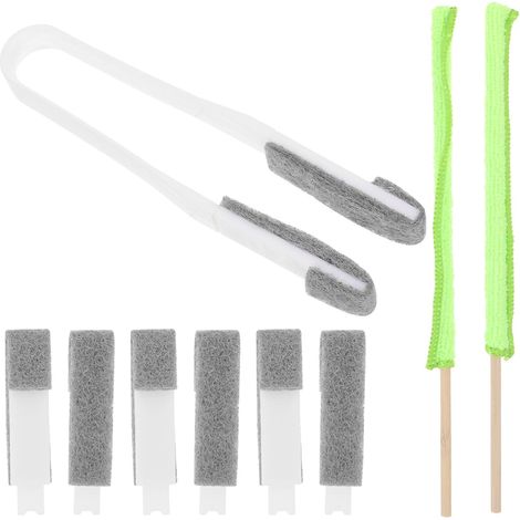 Brosse à Stores Réutilisable en PP Tampon Abrasif, Ensemble Léger 1 Set pour Nettoyage des Climatiseurs et Voitures, pour Maison et Voiture (1/5)