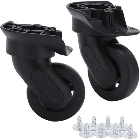 Roues pivotantes de remplacement A84 pour valises, pièces de réparation pour roulettes de bagages. (1/5)