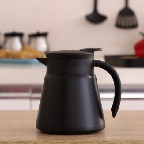 Cafetière isotherme - - Acier inoxydable 304 - Capacité 680 ml - Isolation sous vide - Conserve chaud 12h