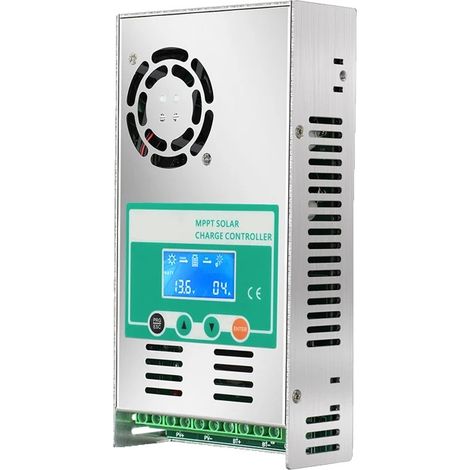 Contrôleur de Charge Solaire, Technologie MPPT, Large Compatibilité de Batterie, MPPT 60A (1/2)