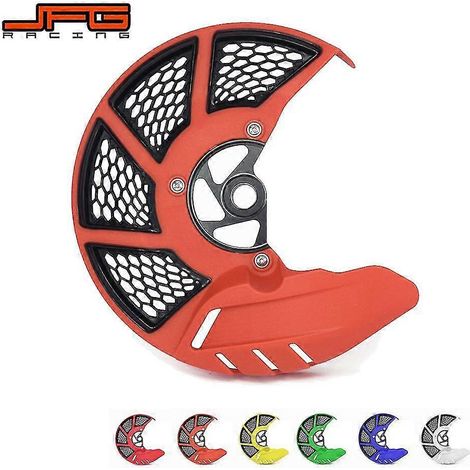 Protection de disque de frein pour moto KTM EXC, EXCF, SX, SXF, XC, XCF 125, 150, 200, 250, 300, 350, 400, 450, 500, 525, 530 (2015-2022) - Noir (1/5)