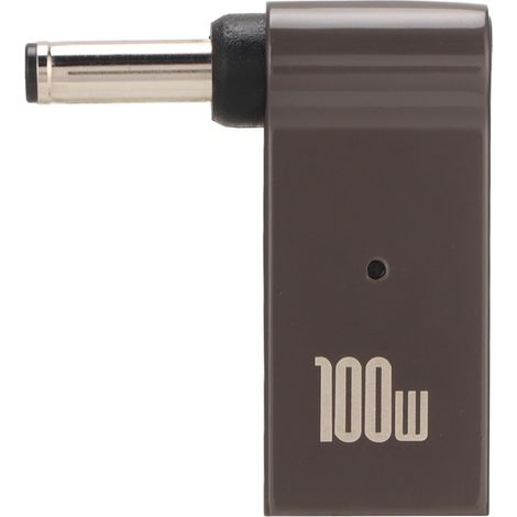 Adaptateur Secteur PD 100W Type C Femelle vers DC Mâle Charge Rapide Alliage Aluminium 4x1.35mm (1/5)