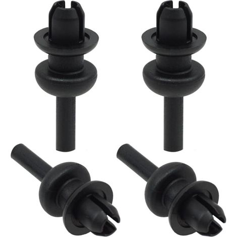 Fixations Agrafes Plage Arrière, OEM 699218, Lot de 4 clips plage arriere Remplacement Compatible avec Peugeot/Citroen, Clips de Fixation de Cintre de Chaîne de Voiture, Clips Chaine de corde (1/4)