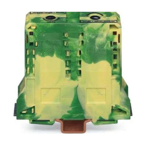 Wago 285-197 2-Conductor Feed-Through Terminal / 95 mm² / Green-Yellow