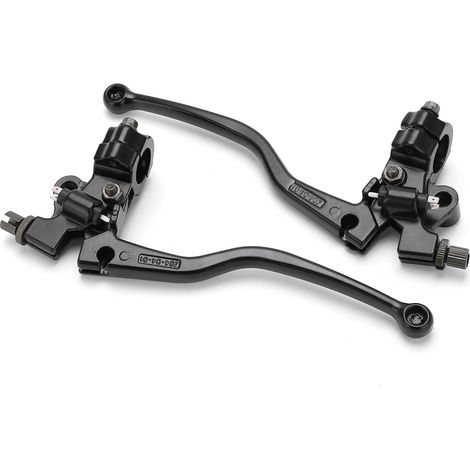 Satz mit 2 Brems- und Kupplungshebeln aus 22-mm-Aluminiumlegierung für Motorräder, Ersatz für CG 125 (1/5)