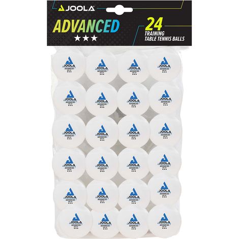 Joola Advanced Training Tischtennisbälle  24 Stück - Weiß