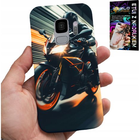 Étui pour Samsung Galaxy S9 - Moto, ventilateur, moto + film protecteur (1/5)