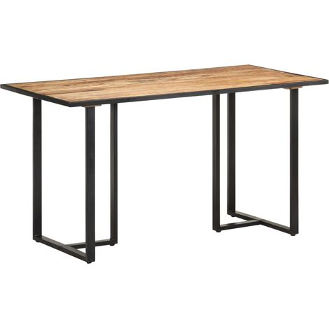 Esstisch 140 cm Raues Mangoholz