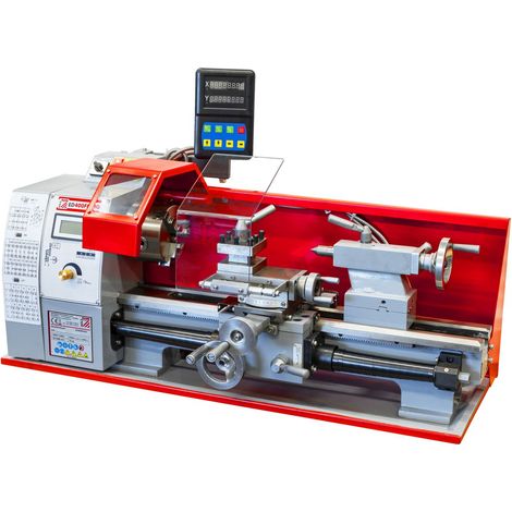 Holzmann Metalldrehbank ED400FDDIG 230V Tischdrehmaschine Drehbank Drehmaschine