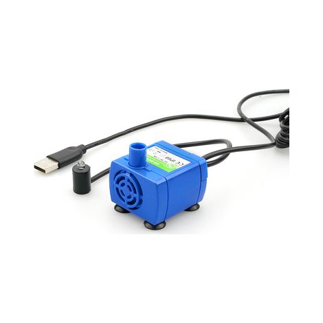 Bomba para fuente de gato, bomba para fuente de gato con luz LED y cable de 138 cm para fuente de gato de 2 l