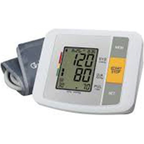 Trade Shop - Medidor De Presión Automático De La Presión Del Brazo Digital Esfigmomanómetro - (1/4)