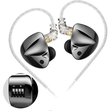 Casque de jeu filaire KZ D-Fi Dynamic Sound Hi-Fi avec microphone intégré (1/5)