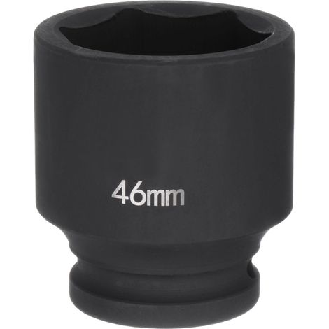 Douille à Choc à 6 Points Profonds 3/4" Drive 46mm Métrique en Acier Allié 40Cr pour Écrou d'Essieu (1/5)