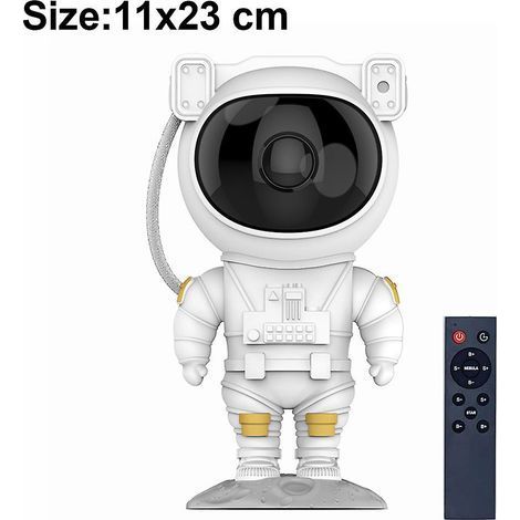 Projecteur d'étoiles astronaute avec minuterie, veilleuse pour adultes et enfants, lampe de projection de ciel étoilé astronaute, ciel étoilé LED (1/5)