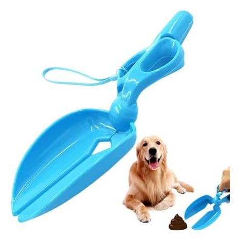 Ramasse-crottes pour chiens, type ciseaux, antidérapant, portable, pour petits, moyens et grands animaux de compagnie, idéal pour le jardin, le parc, le camping et les voyages. (1/5)