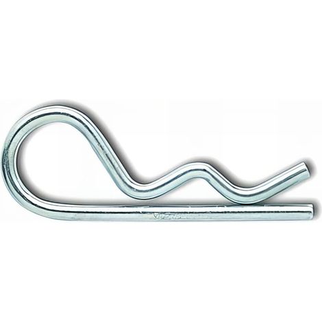 50 goupilles beta acier zingués blanc mm - Diamètre 5 mm mm