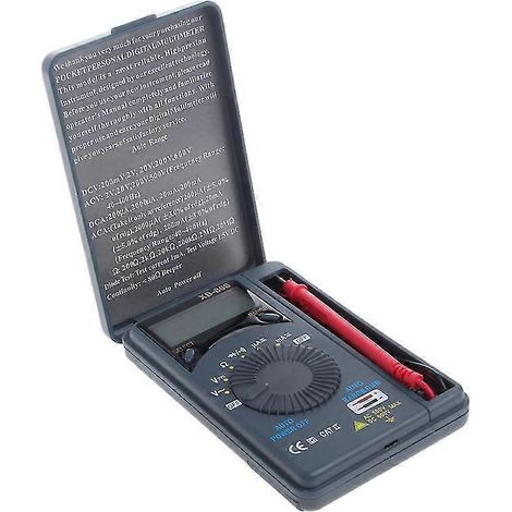 Multimètre numérique de poche Xb866 (testeur de tension LCD à gamme automatique, AC/DC) (1/5)
