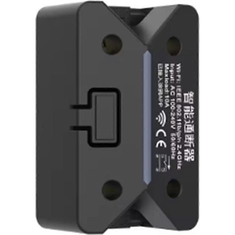 Disjoncteur intelligent WiFi Tuya 10A à visser, contrôlez vos appareils domotiques via l'application Smart Life sur votre téléphone portable. (1/5)