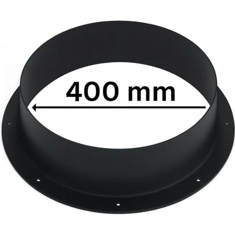 PVC Anschlussflansch Ø 400 mm für Lüftungssysteme Grow (1/5)