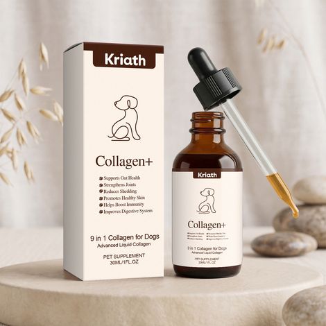Collagen drops for dogs: Gentle care and comfort for your pet's body, easily absorbed when mixed with food -- 30ml -- BIEMMEDUE (1/5)