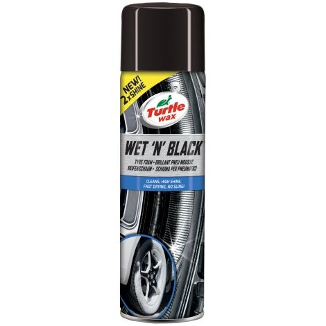 Nettoyeur Pour Pneus Turtle Wax Wet N Black 500ml