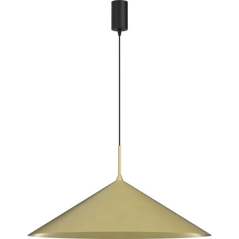 Suspension minimaliste cône or noir Capital Milagro 1x GX53 9 W (1/5)
