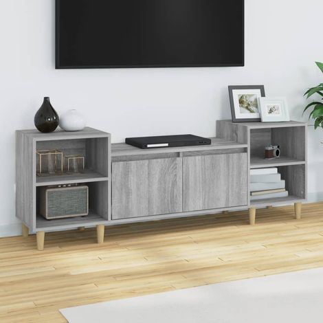 vidaXL Mobile TV Grigio Sonoma 160x35x55 cm in Legno Multistrato (1/5)