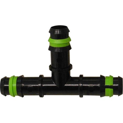 100PZ RACCORDO A TEE GIUNZIONE PER TUBO ALA CON ANELLI  mm. 16x16x16