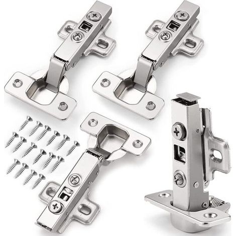 Bisagras de clip, bisagras automáticas, bisagras estándar para puertas de armarios de cocina. (1/5)
