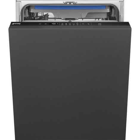 Smeg STL362DQ Geschirrspüler Schwarz 14 Maßgedecke