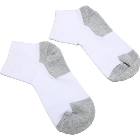 Chaussettes Conductrices Extensibles Lavables en Fibre d'Argent, Électrodes pour Massage, Lot de 2, Détente Musculaire, Usage Quotidien, Taille Unique (1/5)