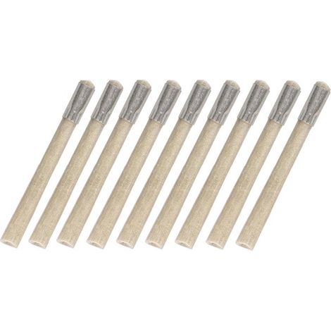 Strumenti di finitura hansa set 10 pennelli fibra per resina