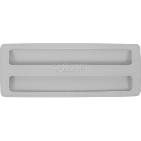Silikon-Toasterdeckel, Brotbackautomaten-Abdeckung, Toaster-Oberteilschutz – 27,4 x 10,4 cm – Grau (1/4)