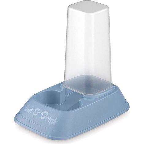 Distributore cibo ed acqua Mini Eat & Drink 700 ml per cani e gatti