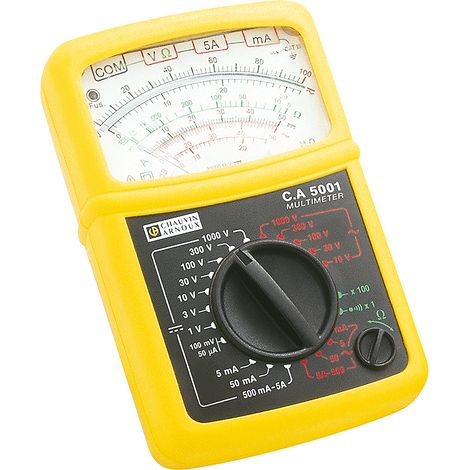 Multimètre Ca 5001 Chauvin Arnoux Portable, 1000V c.a. ( Prix pour 1 )